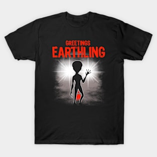 Alien, Aliens, UFO, UAP, Space Unknown Flight Object T-Shirt
